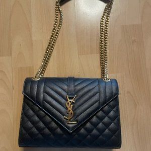 Black YSL Bag